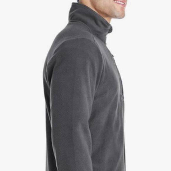 Spyder Men's Transport 1/4 Zip Pullover Sweatshirt--gray fleece sz M - Picture 3 of 16